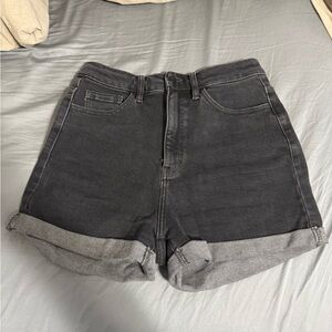 KanCan Black Denim Women's Shorts